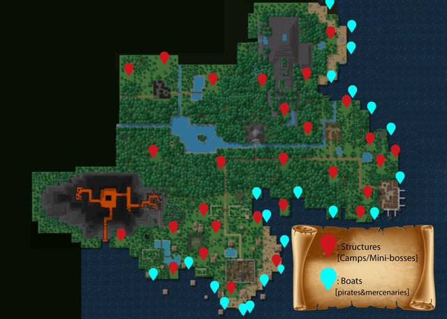 Map of boss spawns - Game Discussion - Arcane Odyssey