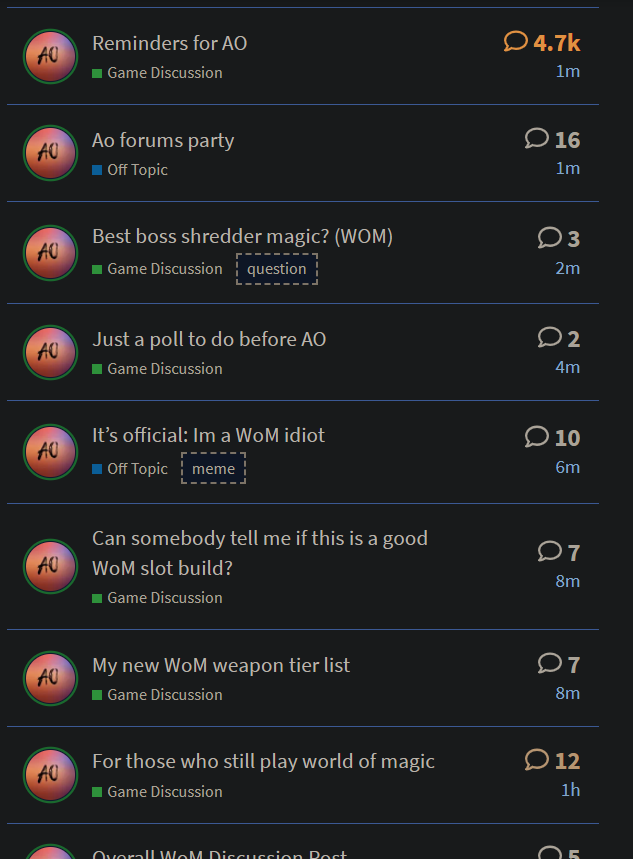I took over the forums again - Off Topic - Arcane Odyssey