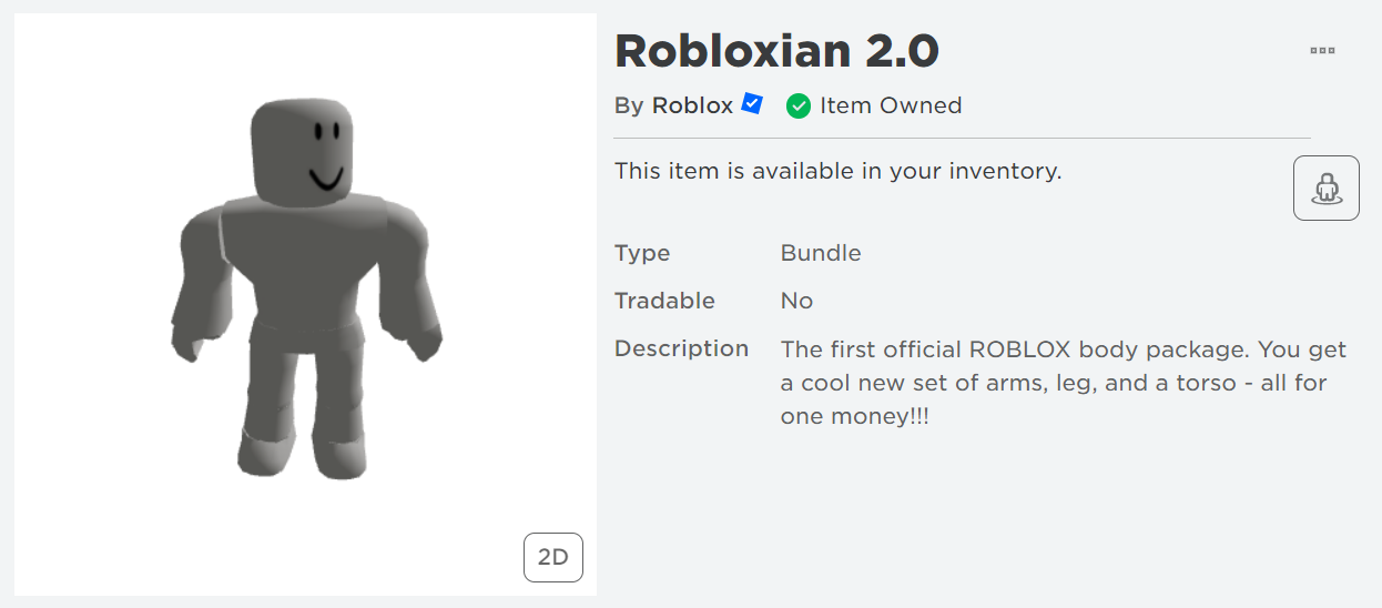 Robloxian 2.0 - Roblox