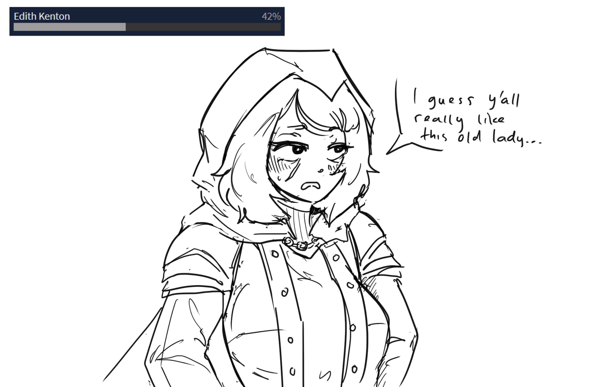 The Favorite Character Poll Winner Edith Kenton Art Arcane Odyssey the-favorite-character-poll-winner-edith-kenton-art-arcane-odyssey
