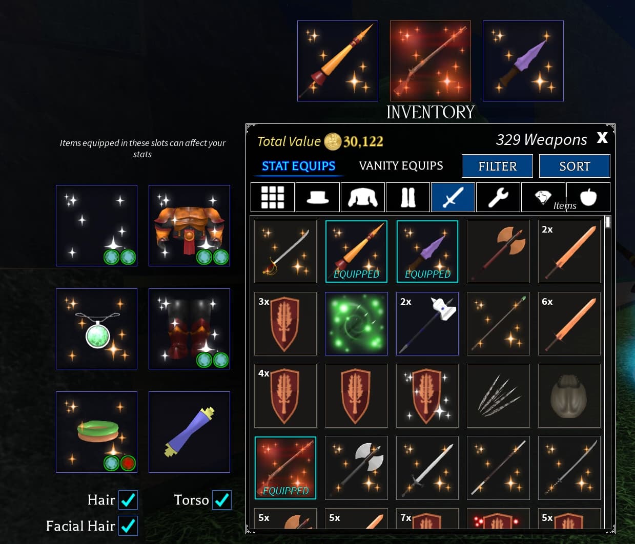 vetex on X: Every current low-level weapon in Arcane Odyssey. Each of  these will have their own set of skills that can be unlocked by increasing  your Weapons stat  / X