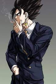 vegeta smoking