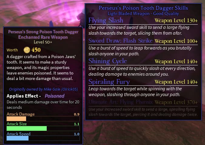 PerseusPoisonToothDagger