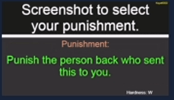 punishment ULTIMATE uno reverse