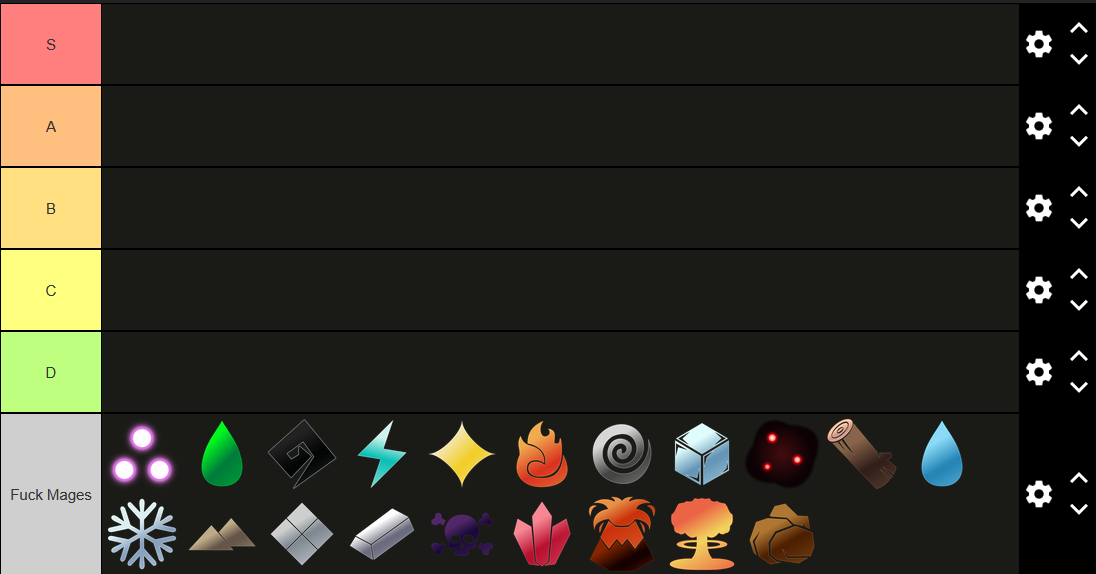 Decided to do my own magic tier list - Off Topic - Arcane Odyssey