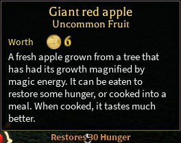 giant red apple info