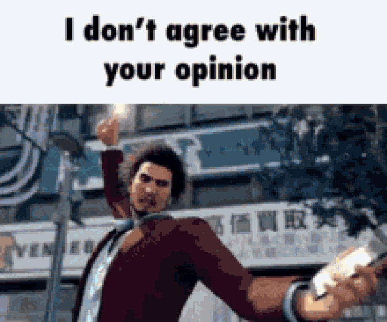 I disagree