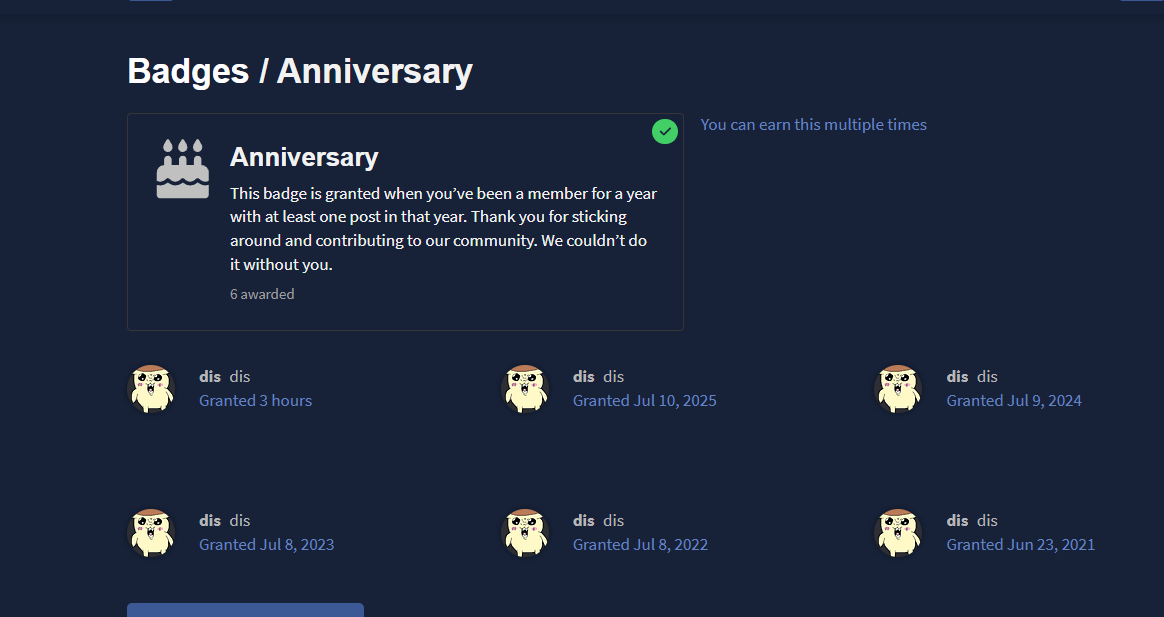 Sixth anniversary post because why not - Off Topic - Arcane Odyssey