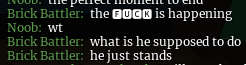 he said it