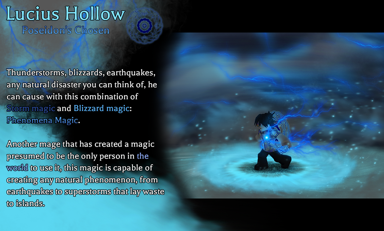 Updated gravity's character card with his (CONCEPT) custom magic - Game ...