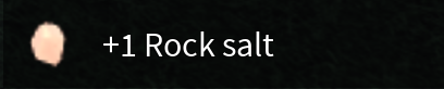 +1 Rock salt