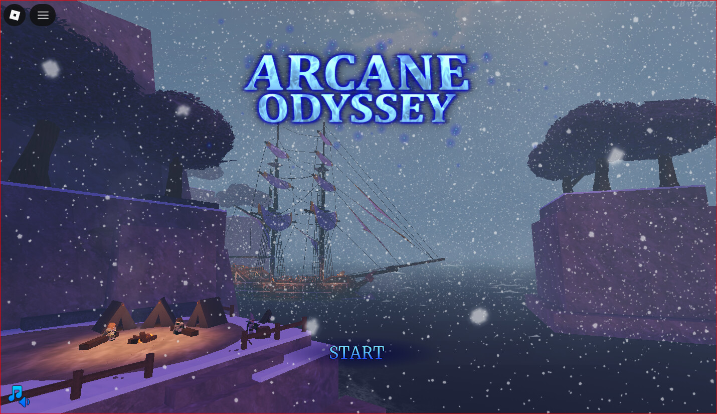 Didnt know ao's titlescreen could snow - Game Discussion - Arcane Odyssey