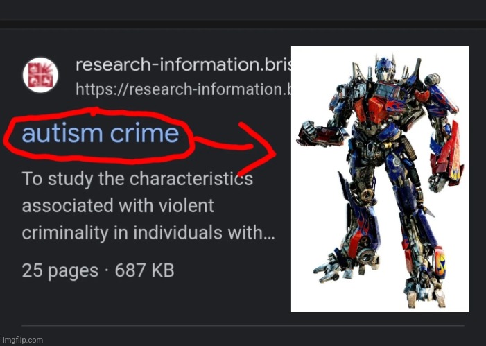 autism crime